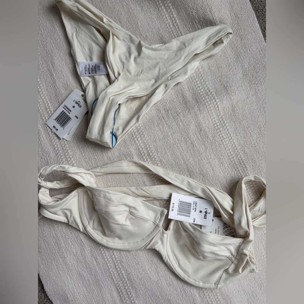 L space camellia top and cabana bottom swimsuit